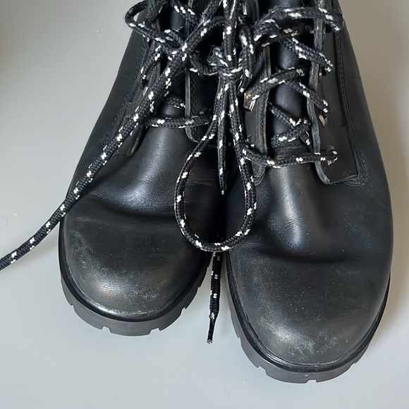 Timberland Nellie Black Ankle Boot Size 7.5 - Picture 5 of 8